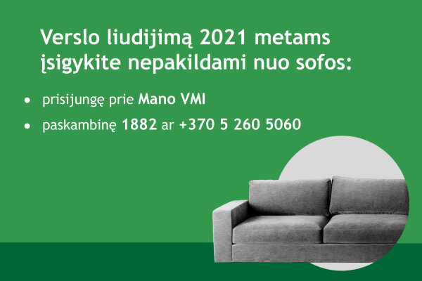 Verslo liudijimą 2021 metams įsigyti šiemet galima anksčiau