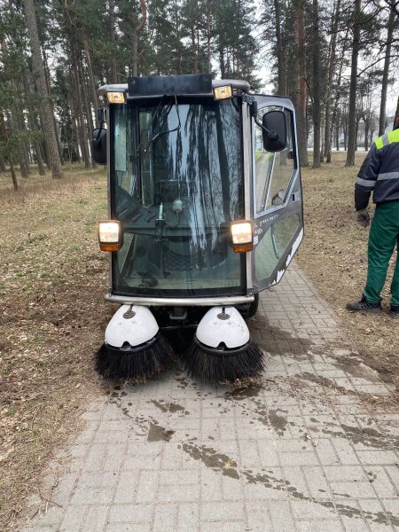 Dėl tako šlavimo Vytauto g., kelyje 2602