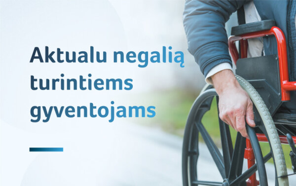 Savivaldybėje teikiama asmeninė pagalba neįgaliems asmenims