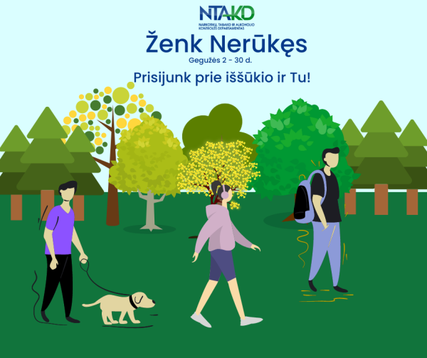Socialinė akcija „Ženk Nerūkęs“