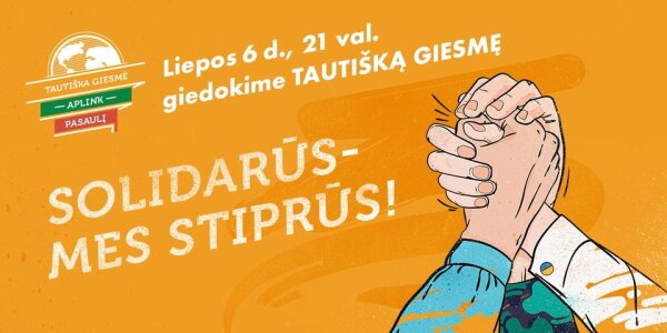 Tautiška giesmė aplink pasaulį 2022