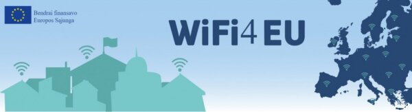 WIFI4EU nemokamas belaidis vietinis interneto tinklas („WI-FI“) Kazlų Rūdos savivaldybės miesto...