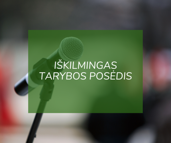 Iškilmingas tarybos posėdis