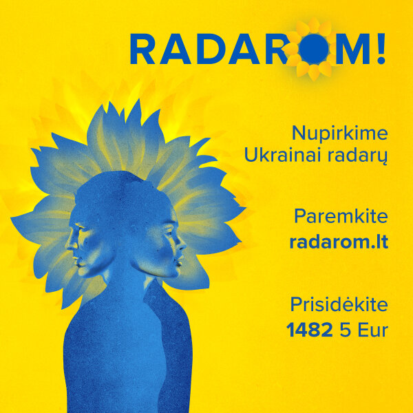 Kviečiame prisijungti prie paramos akcijos "RADAROM!"
