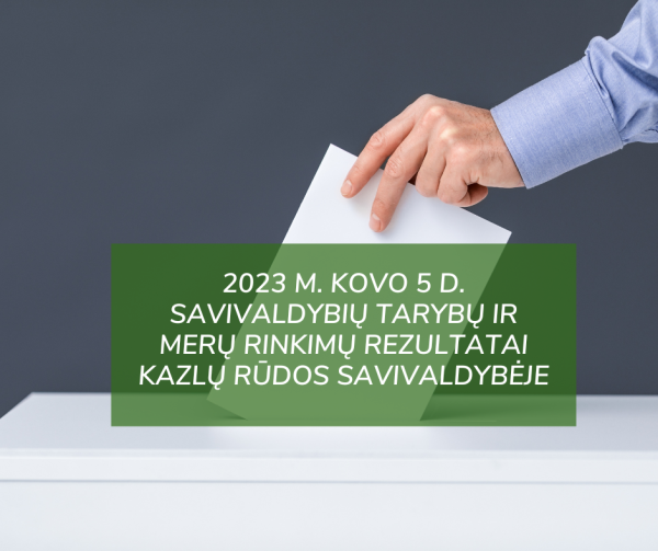 2023 m. kovo 5 d. savivaldybių tarybų ir merų rinkimų rezultatai 