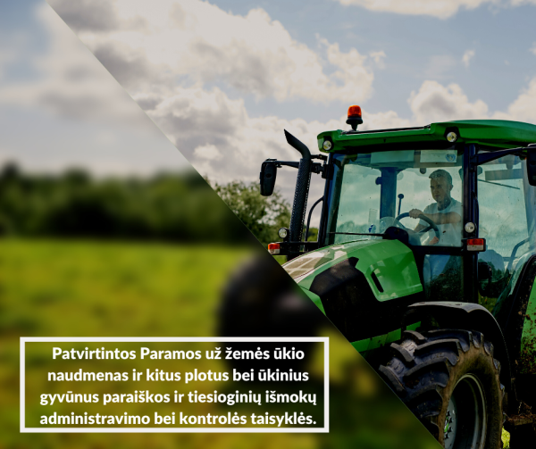 Patvirtintos 2023 m. tiesioginių išmokų taisyklės