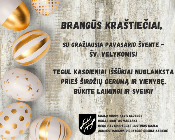 Su šv. Velykom!