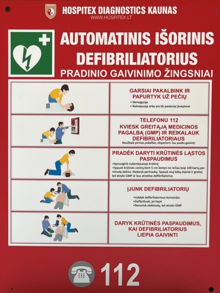 Visą parą pasiekiami defibriliatoriai Kazlų Rūdoje