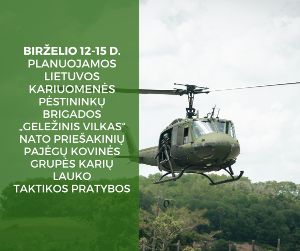 LK Pėstininkų brigados lauko taktinės pratybos