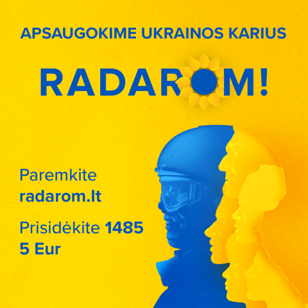 Padėkime Ukrainos kariams apsisaugoti bei pasiekti pergalę kovoje už mūsų visų laisvę. Kiekvienas...