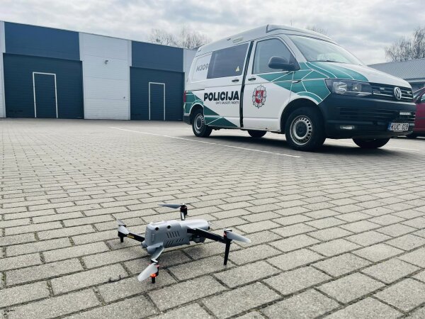 Kazlų Rūdą stebės policijos dronas