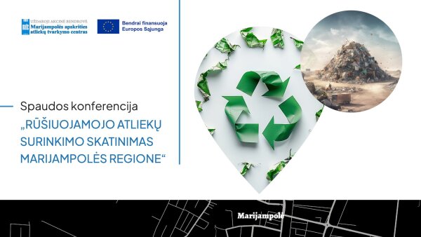 Kazlų Rūdos mieste planuojama statyti maisto atliekoms skirtus konteinerius
