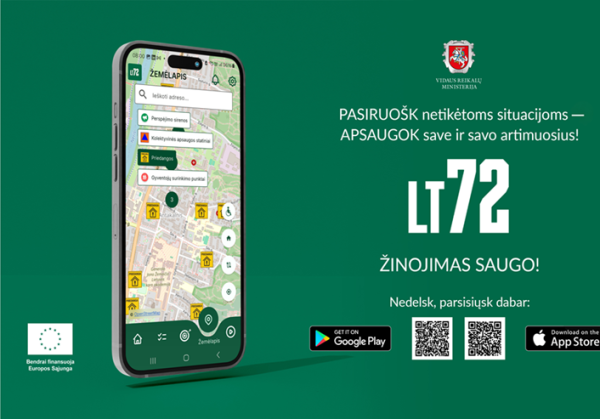 Mobili programėlė LT72