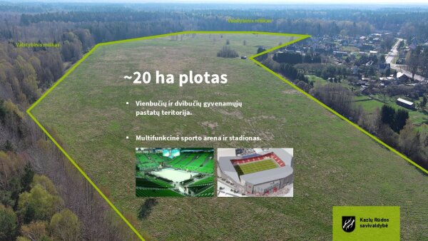 Kazlų Rūdoje NT projektas laukia vystytojų ir investuotojų