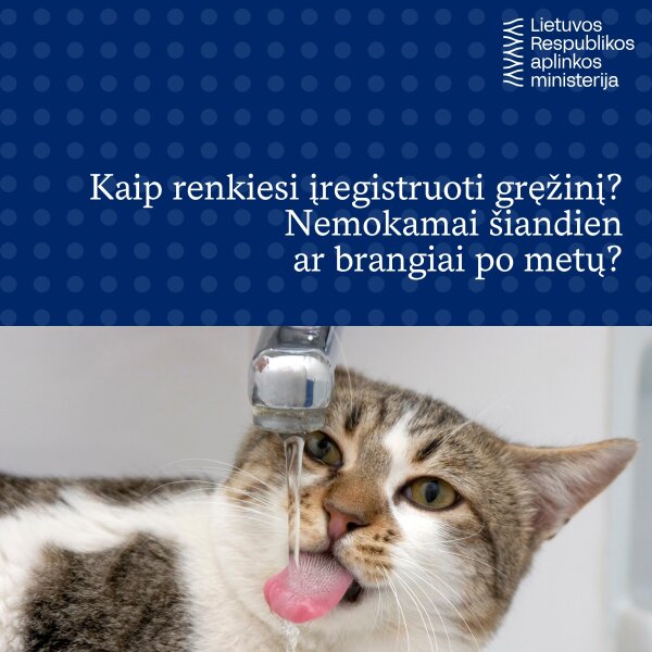 Nespėję užregistruoti nelegalaus vandens gręžinio tai galės padaryti nuo rugpjūčio 1 d. 