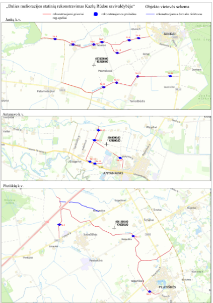 Melioracijos statinių rekonstravimo projektas Kazlų Rūdos savivaldybėje